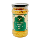 Deep Green  Chilli Pickle